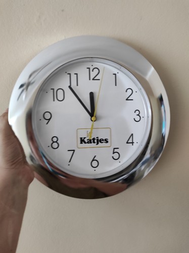 Wanduhr katjes werbeartikel - wanduhr, katjes,werbeartikel