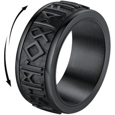Herren Damen Ring Edelstahl