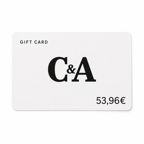 Gift card 96 - c&a,