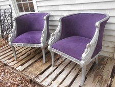 PAIR MID CENTURY DECORATOR TUB