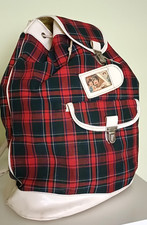 DDR Kinder Rucksack kariert