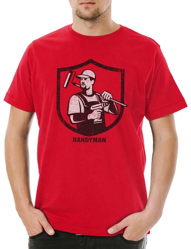 Handyman herren shirt - herren, t-shirt