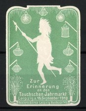 Reklamemarke Leipzig