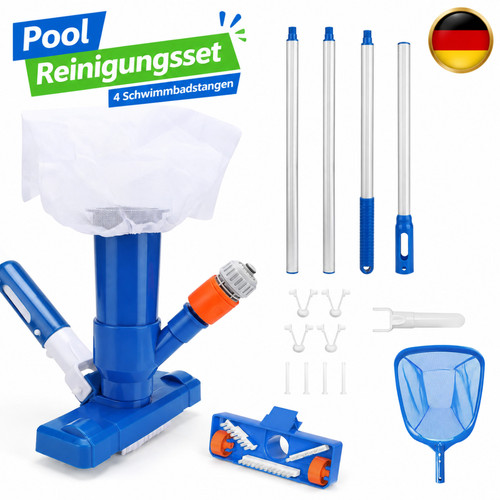 Pool reinigungsset bodensauger - pool,