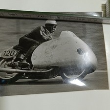 Original Foto Motorrad Rennen