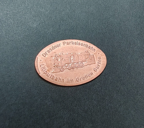 Quetschmünze dresdner - quetschmünze,