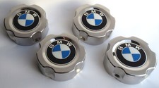 4 Stück original BMW Felgendeckel Radkappe Nabendeckel chrom Nirosta Oldtimer