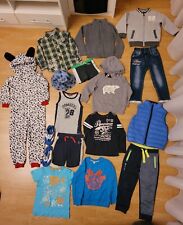 Jungen Bekleidungspaket 16-tlg. Gr.98-104 mit Daunen Weste Schwimmschuhe Gr.27