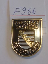 Feuerwehr Brustanhänger Freistaat Sachsen Feuerwehr Auflage 1 Stück (F966)
