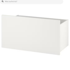 Ikea kasten auf rollen in weiss