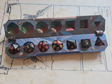 Magnetische Box für 7er Würfel-Set Polyedrisch RPG DnD Rollenspiel w4-w20 🎲