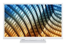 Toshiba 24WK3C64DA LED 61 cm (24 Zoll) Fernseher HD-ready VESA 75 x 75 mm  Weiß