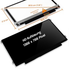 11,6" LED Display glossy