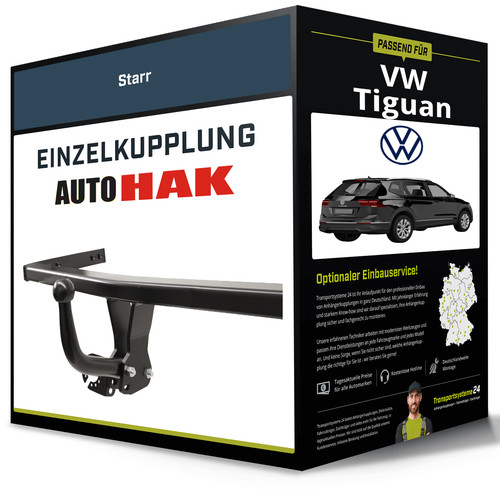 Starre anhängerkupplung für - starre,