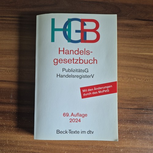 Handelsgesetzbuch hgb - hgb, 69