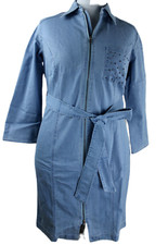 bonprix Jeanskleid 44 Blau