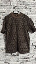 Fendi Tshirt Herren Braun L Shirt