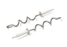 Braun Knethaken Set weiß Set