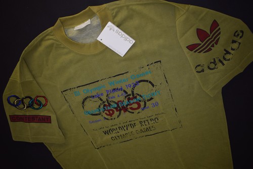 Adidas shirt vintage olympia - vintage,