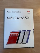 Pressemappe Audi Coupe S 2 /