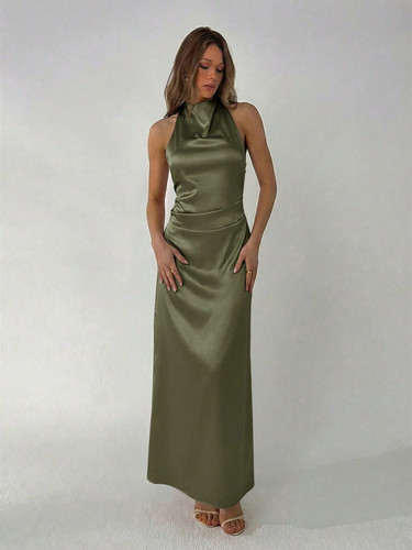 Langes damenkleid blau - langes,