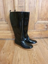 Echt Leder LackStiefel Schwarz Gr.36 NEU von Flip Flop