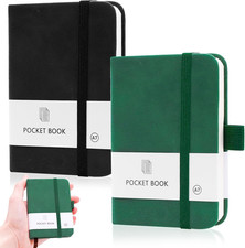 Notizbuch A7 2 Stück mit