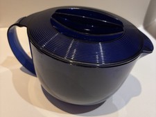 Tupperware Micro Cook Micro plus Mikrowellen Kanne 1 L Blau Sonderfarbe