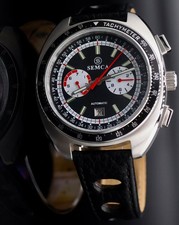 Mega Edle Semca Herren Automatik Armband Uhr Retro Nos Style NEU