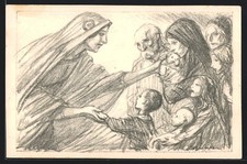 Künstler-AK sign. Steinlen