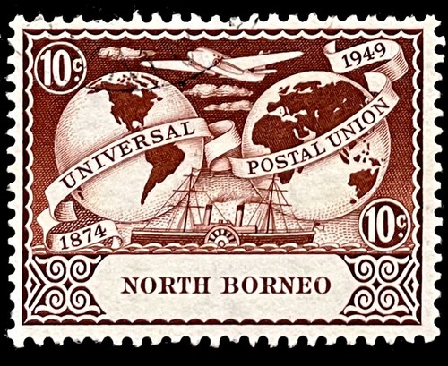 1949 british north borneo upu - 1949,