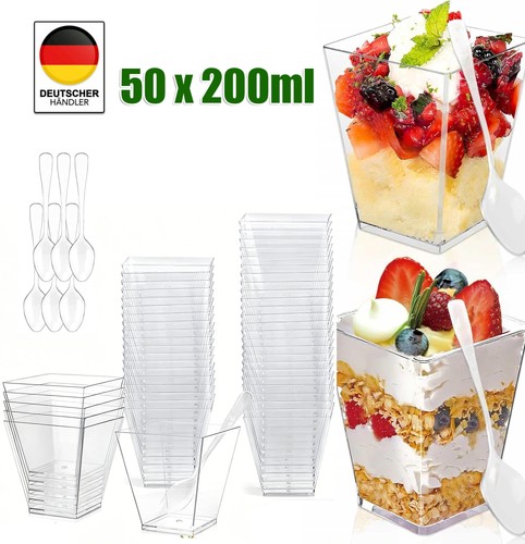 50pack mini desserttasse - 50pack,