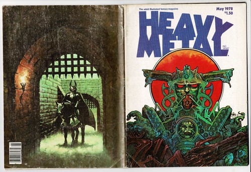 Heavy metal magazine may 1978 - metal,