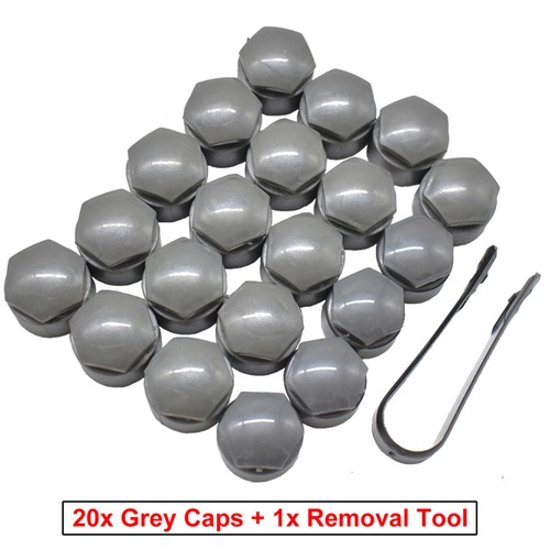 20x grau kappen - grau,