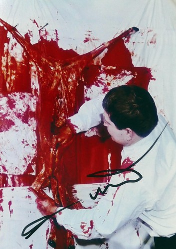 Hermann nitsch aktion - nitsch,,