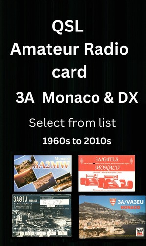 Qsl amateurfunkkarte 3a - qsl,