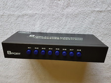 8-Wege AV Switch 8 in 1 Audio