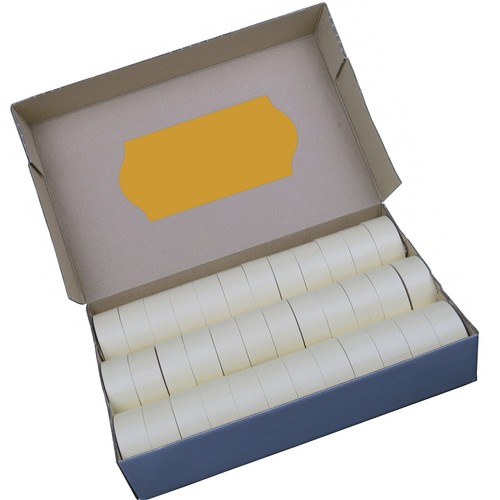 Etiketten 26x12mm beige - , für