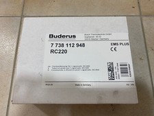 Neu buderus rc220 - buderus,