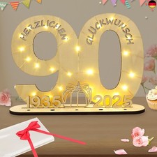 Seutgjie Deko 90 Geburtstag