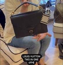 Louis Vuitton 2-in-1 Tasche aus schwarzem Epi-Leder