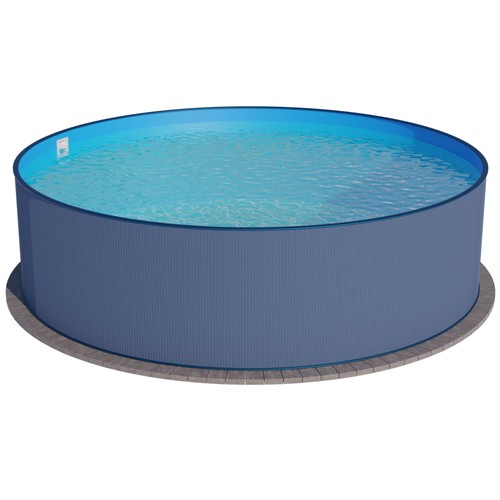 Stahlwandpool rund 400x120cm
