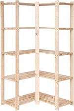 Holzregal Eckregal 170x83x38