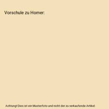 Vorschule zu Homer, Otto Retzlaff