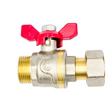 Messing Kugelhahn 1/2" 3/4" 1"