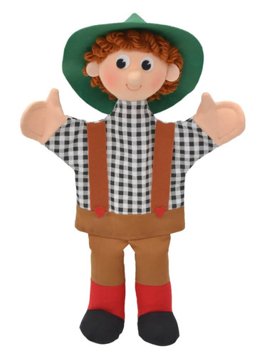 Junge seppl handpuppe 37cm - junge,