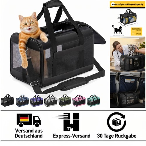 Stabile katzentransportbox mit - stabile,