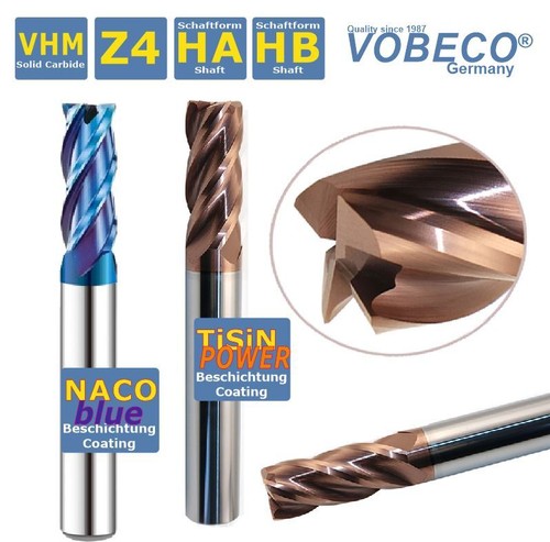 Vhm schaftfräser naco blue - z4, naco-blue