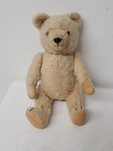 Antiker teddybär mit glas - antiker,