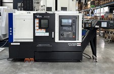 CNC Drehmaschine HYUNDAI WIA L160MA angetriebene Werkzeuge vorbe. Automation